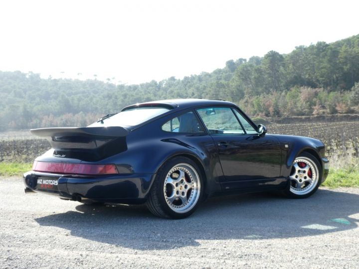 Porsche 911 Type 965 TURBO 3.6 Bleu Nuit Métal Vendu - 16