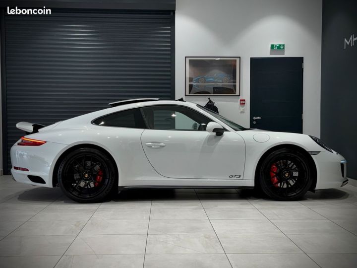 Porsche 911 TYPE 991.2 CARRERA 4 GTS COUPE 3.0i 450 CH PDK PACK CARBONE-LIFT SYSTÈME-PDLS+-TOIT OUVRANT-ACC-Burmester®3D-PASM 10mm-SPORT CHRONO- APPROVED 11.25 29 Blanc - 2