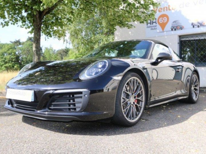 Porsche 911 TYPE 991 (2) TARGA 4S 3.0 420CV PDK      Essence NOIR INTENSE - 6