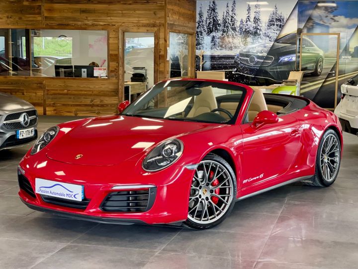Porsche 911 TYPE 991 CABRIOLET PHASE 2 3.0 420 CARRERA S rouge métal - 1