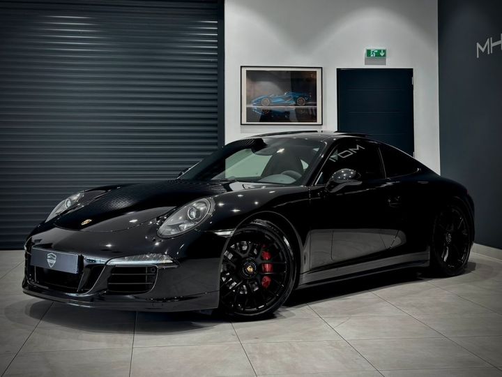 Porsche 911 TYPE 991 CARRERA GTS 3.8i 430 CH PDK ATMOSPHÉRIQUE 1ER MAIN FRANÇAISE PDCC TOIT OUVRANT PACK SPORT CHRONO BOSE SPORTDESIGN SIÈGE 18P 37500 KMS ETAT NE Noir - 1