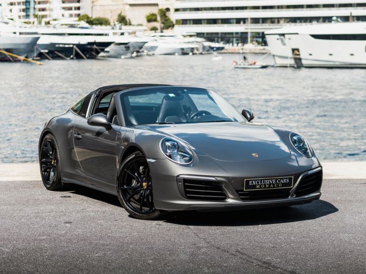 Porsche 911 TYPE 991 TARGA 4 PDK 370 CV PDK - MONACO Gris Metal - 3