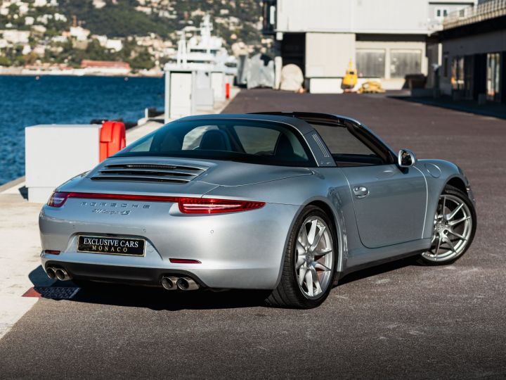 Porsche 911 TYPE 991 TARGA 4S PHASE 1 PDK 400 CV - MONACO Argent Gt Metal - 41