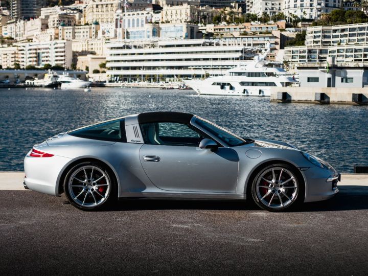 Porsche 911 TYPE 991 TARGA 4S PHASE 1 PDK 400 CV - MONACO Argent GT Metal - 6