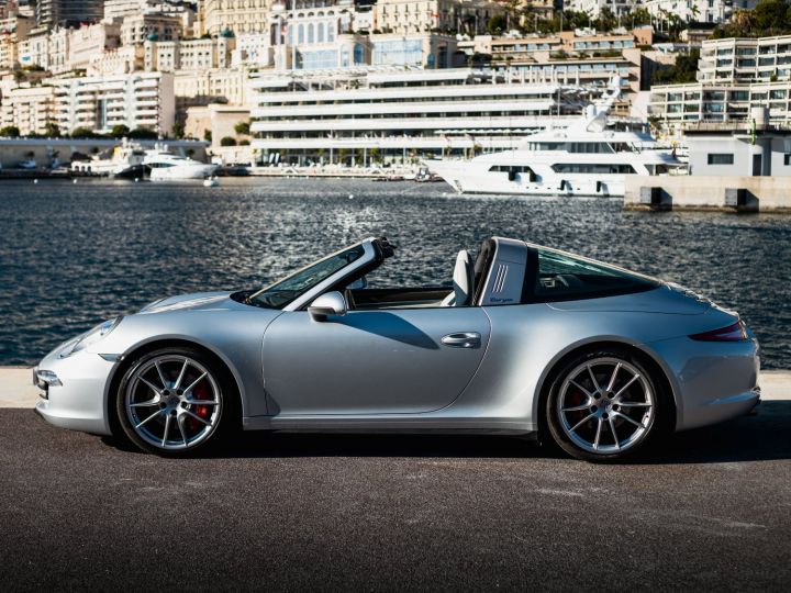 Porsche 911 TYPE 991 TARGA 4S PHASE 1 PDK 400 CV - MONACO Argent GT Metal - 7