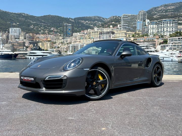 Porsche 911 TYPE 991 TURBO S 3.8 560 CV PDK Gris Quartz Vendu - 4