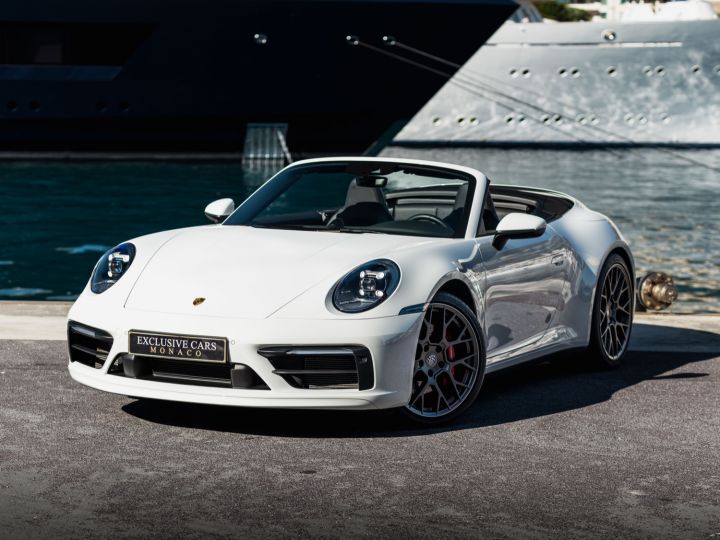 Porsche 911 TYPE 992 CARRERA S CABRIOLET PDK 450 CV - MONACO Blanc - 1