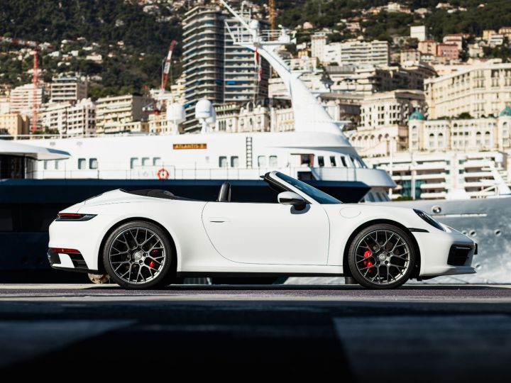 Porsche 911 TYPE 992 CARRERA S CABRIOLET PDK 450 CV - MONACO Blanc - 5