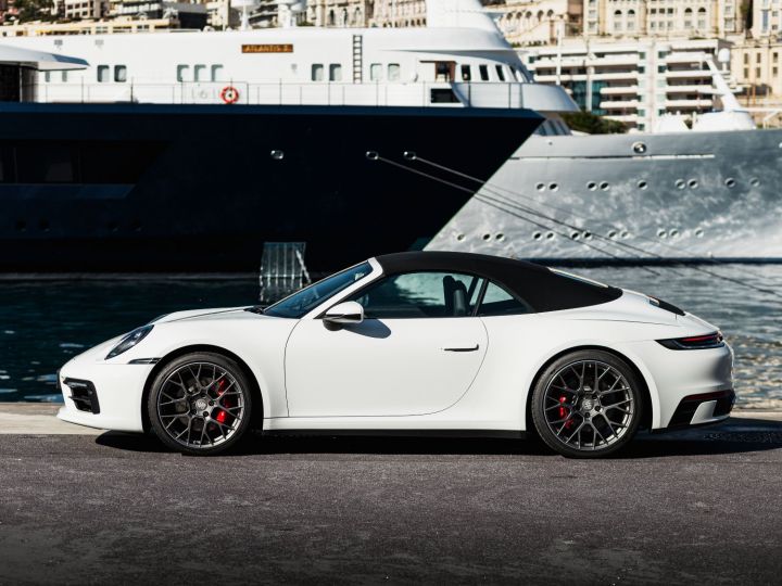 Porsche 911 TYPE 992 CARRERA S CABRIOLET PDK 450 CV - MONACO Blanc - 6