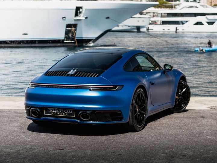 Porsche 911 TYPE 992 CARRERA S PDK 450 CV - MONACO Argent GT Metal (Covering Bleu Satin Mat) - 7