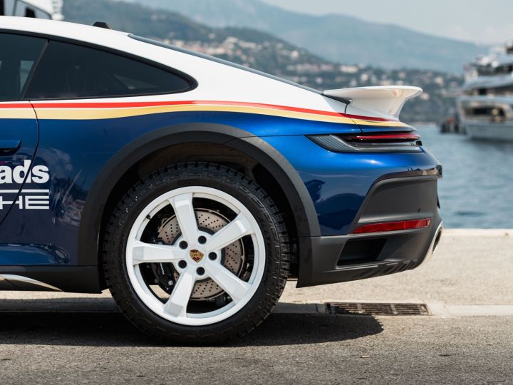 Porsche 911 TYPE 992 DAKAR ROTHMANS 480 CV PDK - MONACO Rallye Design White/Gentian blue Metal - 30