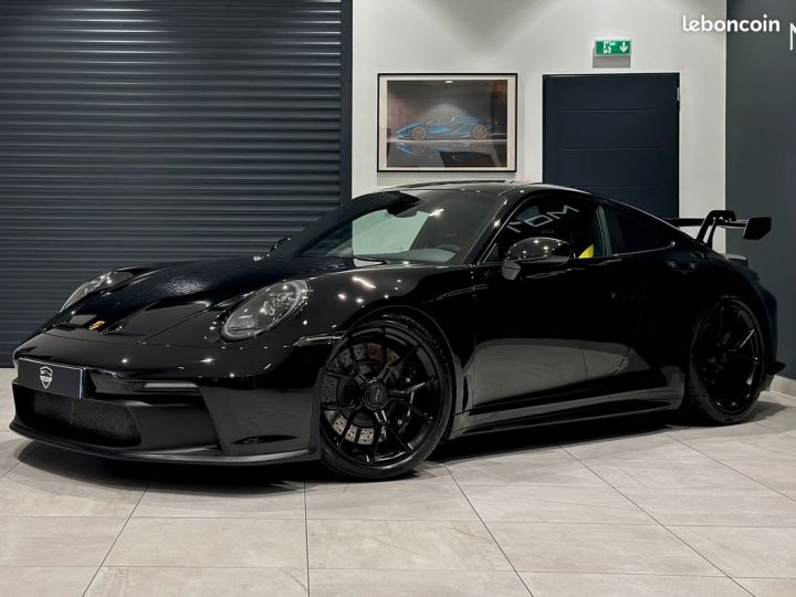 Porsche 911 TYPE 992 GT3 4.0i 510 CH PDK PACK CLUBSPORT LIFT SYSTEME 90I SIÈGE CARBONE BOSE PPF EXPEL COMPLET IMMAT FRANCE 7 000 KMS FULL BLACK 1ER MAIN Noir - 1