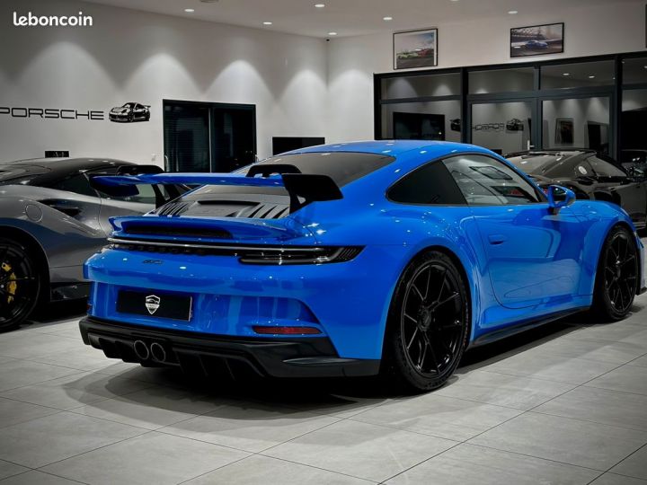 Porsche 911 TYPE 992 GT3 COUPE 4.0 510 CH PDK PACK Clubsport FULL OPTIONS CARBONE LIFT SYSTÈM BOSE BLEU REQUIN CAMÉRA XPEL APPROUVE 01-2025 IMMAT FRANCE 01-2022 1 Bleu - 3