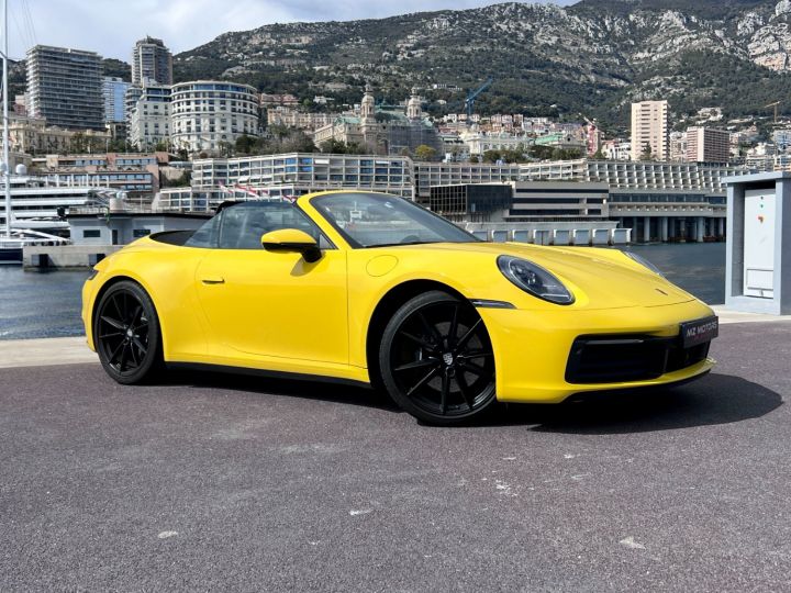 Porsche 911 TYPE 992 S CABRIOLET 450 CV PDK Jaune Racing Vendu - 7