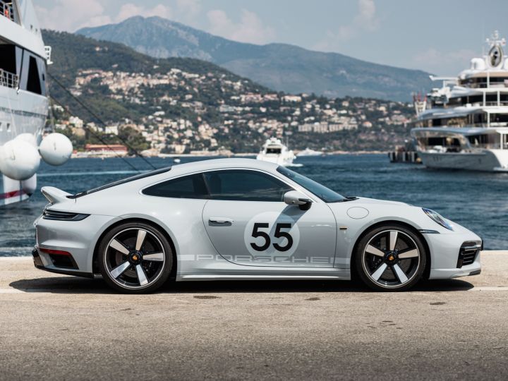 Porsche 911 TYPE 992 SPORT CLASSIC PACK HERITAGE 550 CV - MONACO Gris Sport Métal - 4