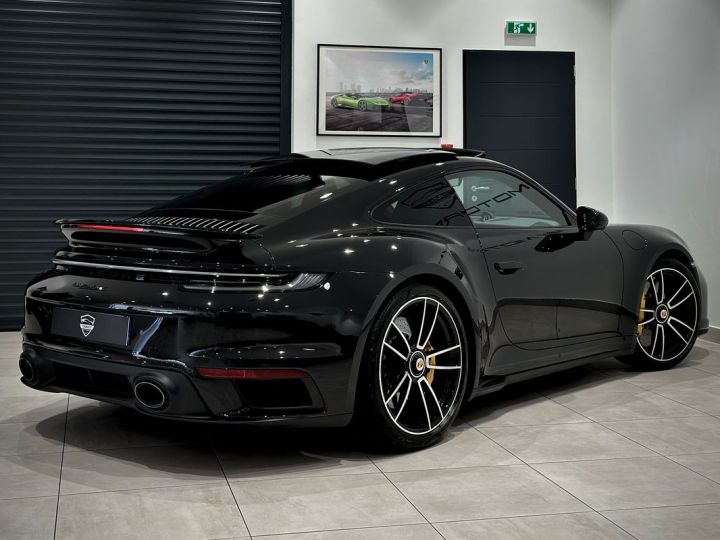 Porsche 911 TYPE 992 TURBO S COUPE 3.7i 650 CH PDK 8 EXCLUSIVE ORIGINE FRANCE LIFT-PACK CARBONE-T.O-MATRIX-ACC-ECHAP SPORT-VISION NOCTURNE FILM XPEL APPROUVE 09.2 Noir - 3