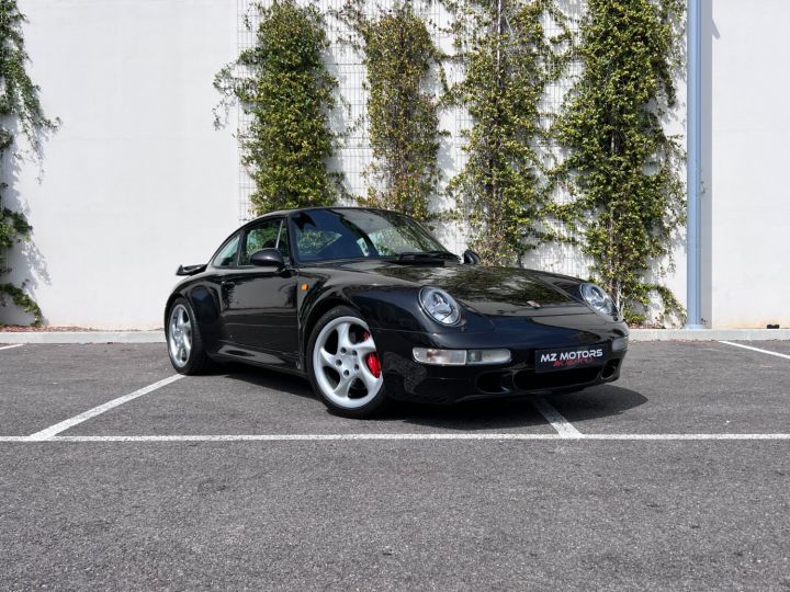 Porsche 911 Type 993 TURBO 408 CV - 1ere Peinture - Etat Neuf - Collector Noir Métal Occasion - 6