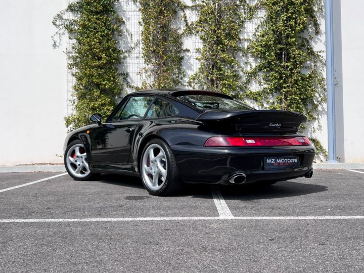 Porsche 911 Type 993 TURBO 408 CV - 1ere Peinture - Etat Neuf - Collector Noir Métal Occasion - 16