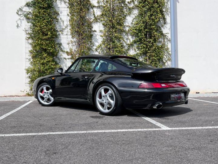 Porsche 911 Type 993 TURBO 408 CV - 1ere Peinture - Etat Neuf - Collector Noir Métal Occasion - 17