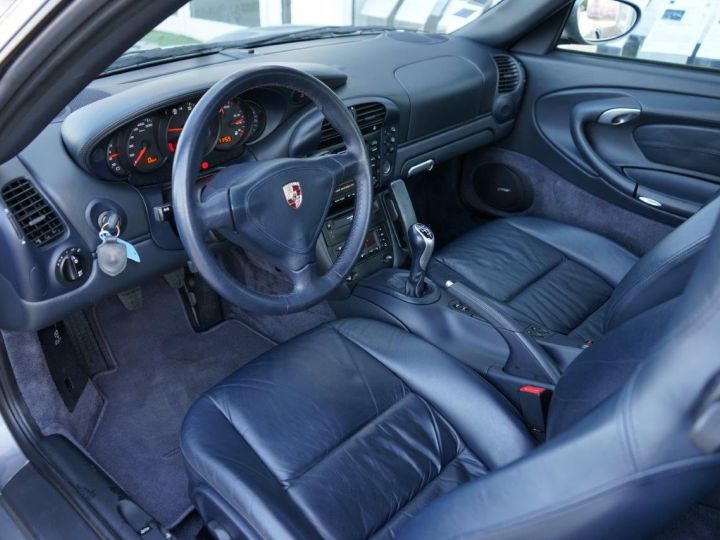 Porsche 911 Type 996 Turbo 3.6L 420 Ch Phase 2 - Bose - Echappement Gamballa - Révisions à Jour Gris Kerguelen - 10