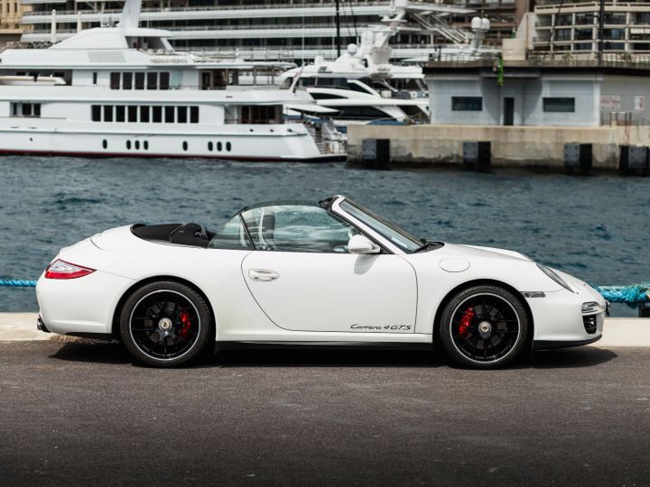 Porsche 911 TYPE 997 CARRERA 4 GTS CABRIOLET PDK 408 CV - MONACO Blanc - 5