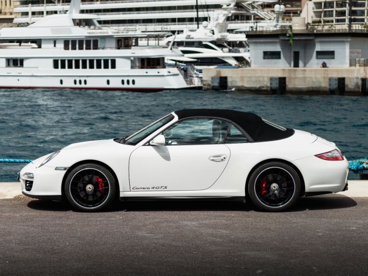 Porsche 911 TYPE 997 CARRERA 4 GTS CABRIOLET PDK 408 CV - MONACO Blanc - 8