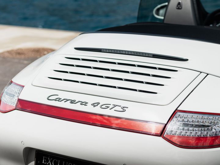 Porsche 911 TYPE 997 CARRERA 4 GTS CABRIOLET PDK 408 CV - MONACO Blanc - 45