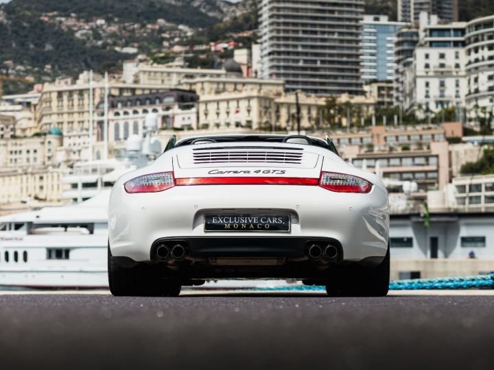 Porsche 911 TYPE 997 CARRERA 4 GTS CABRIOLET PDK 408 CV - MONACO Blanc - 48