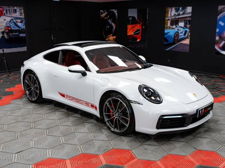 Porsche 911 VI (992) 3.0 450ch 4S BLANC - 36