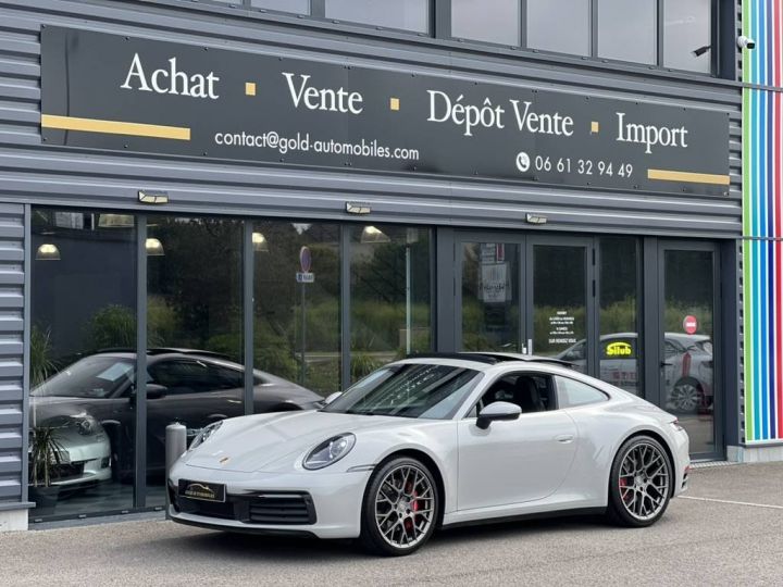 Porsche 911 VI (992) 3.0 450ch S PDK Gris Craie - 1