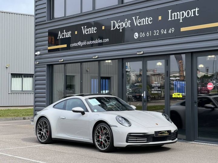 Porsche 911 VI (992) 3.0 450ch S PDK Gris Craie - 2