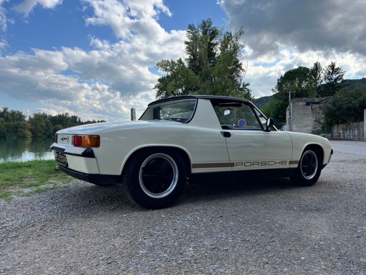 Porsche 914 2100cc ancienne injection passée en double carbus, boîte 5 vitesses Beige - 6