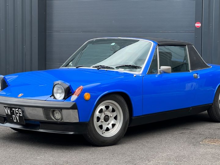 Porsche 914 VW Porsche 914 1.7 L 100 Ch - Crédit 245 Euros Par Mois - Matching Numbers Bleu - 3