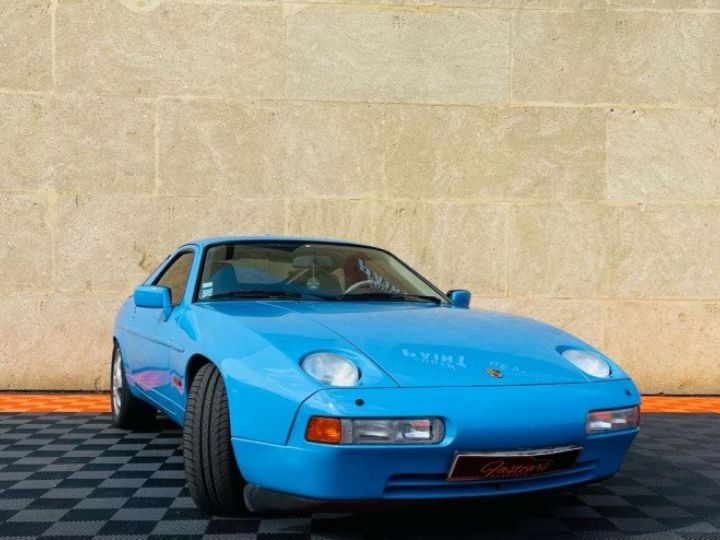 Porsche 928 S4 V8 GARANTIE 12MOIS Bleu - 3