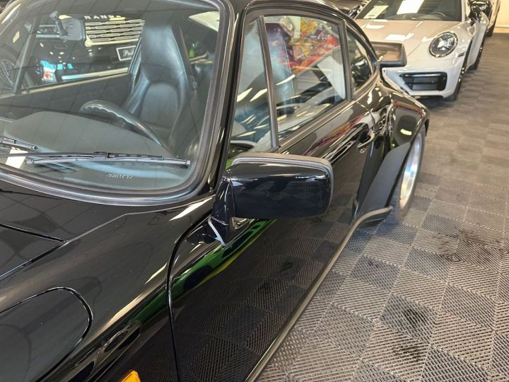 Porsche 930 Turbo 3.3 Coupe Origine France Toit Ouvrant 51000 km Certifié Expertise Parfait état Noir - 21