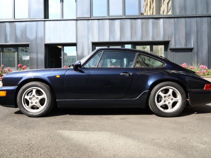 Porsche 964 PORSCHE 964 CARRERA 4 /BVM / TOE / C05 FRANCE / SUPERBE Bleu Nuit - 9