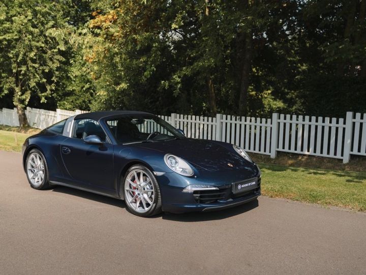 Porsche 991 .1 Targa 4S 3.8 400 PDK BOSE JA en 20 Garantie 12 mois Bleu - 4