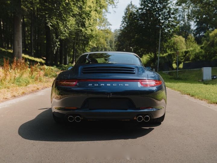 Porsche 991 .1 Targa 4S 3.8 400 PDK BOSE JA en 20 Garantie 12 mois Bleu - 7