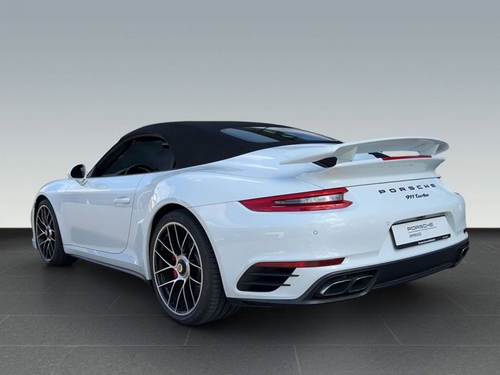 Porsche 991 .2 Turbo 540 PDK / Carbon / PDLS+ / CHRONO / PASM  / PDLS+ / PTV+/ BOSE / Porsche APPROVED 12 mois Blanc Glacier - 6