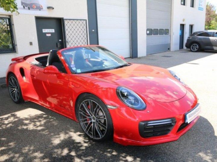 Porsche 991 (2) TURBO CABRIOLET 540 PDK     Essence ROUGE INDIEN - 2