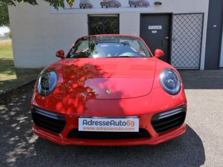 Porsche 991 (2) TURBO CABRIOLET 540 PDK     Essence ROUGE INDIEN - 3