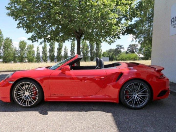 Porsche 991 (2) TURBO CABRIOLET 540 PDK     Essence ROUGE INDIEN - 7