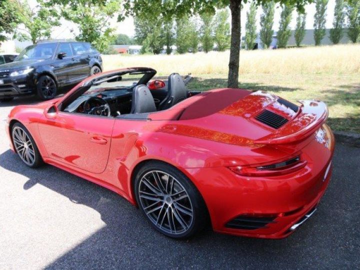 Porsche 991 (2) TURBO CABRIOLET 540 PDK     Essence ROUGE INDIEN - 8