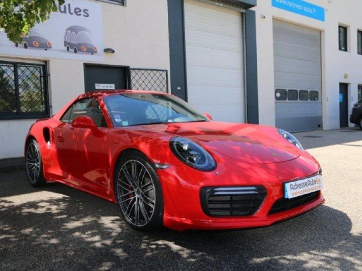 Porsche 991 (2) TURBO CABRIOLET 540 PDK     Essence ROUGE INDIEN - 29