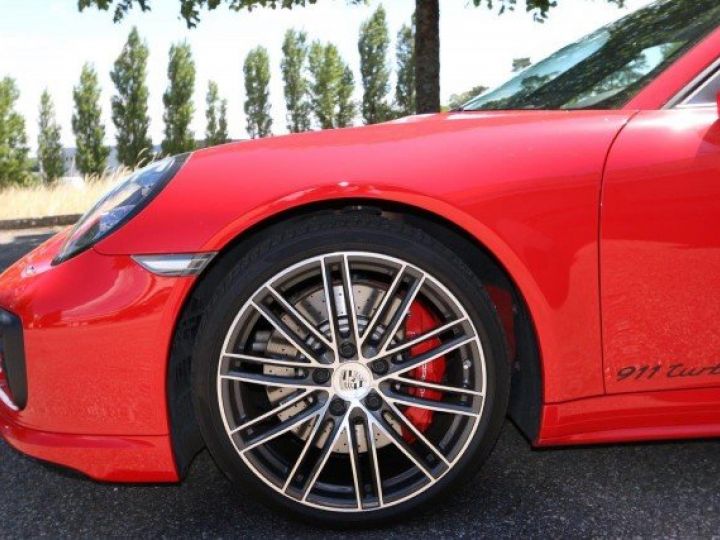 Porsche 991 (2) TURBO CABRIOLET 540 PDK     Essence ROUGE INDIEN - 36