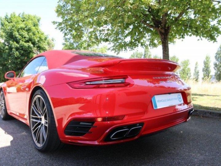 Porsche 991 (2) TURBO CABRIOLET 540 PDK     Essence ROUGE INDIEN - 40