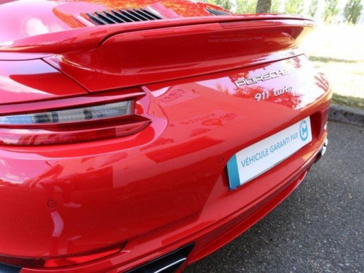 Porsche 991 (2) TURBO CABRIOLET 540 PDK     Essence ROUGE INDIEN - 41