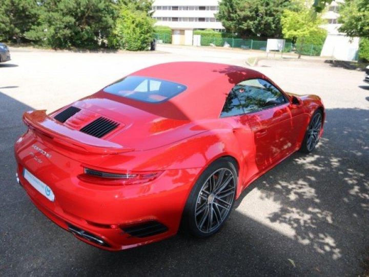 Porsche 991 (2) TURBO CABRIOLET 540 PDK     Essence ROUGE INDIEN - 46