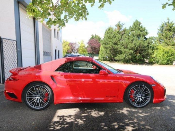 Porsche 991 (2) TURBO CABRIOLET 540 PDK     Essence ROUGE INDIEN - 47