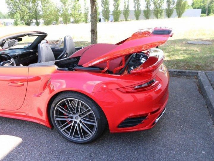 Porsche 991 (2) TURBO CABRIOLET 540 PDK     Essence ROUGE INDIEN - 51